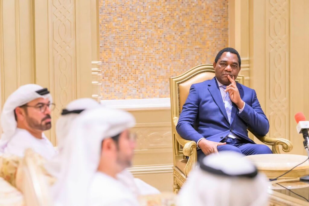 ZAMBIA, UAE COMMIT TO DEEPEN BILATERAL TIES, ACCELERATE DIGITAL TRANSFORMATION